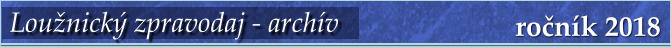 ročník 2018 Loužnický zpravodaj - archív