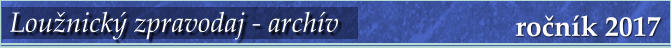 ročník 2017 Loužnický zpravodaj - archív